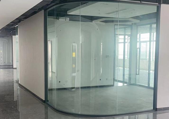 南阳市热熔玻璃弧形玻璃 - 厂家
